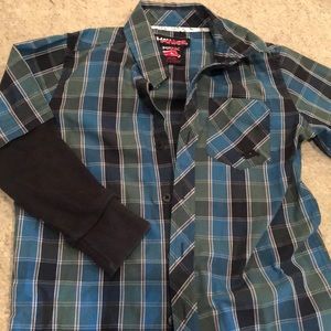 Tony Hawk long sleeve button down shirt